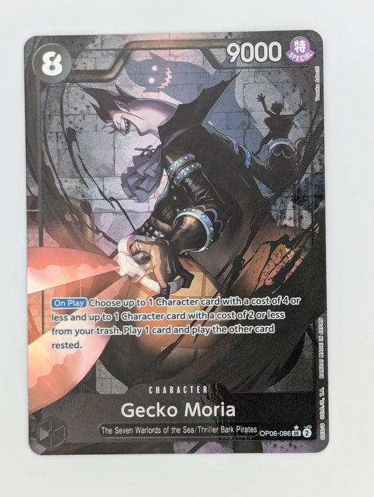 Gecko Moria OP06-086 (Alt art)